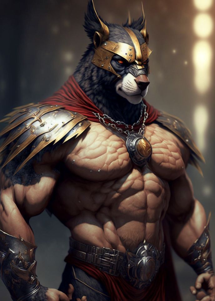 Animals Warrior Art