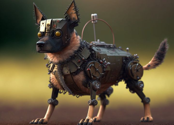 Electronic Mech Dog